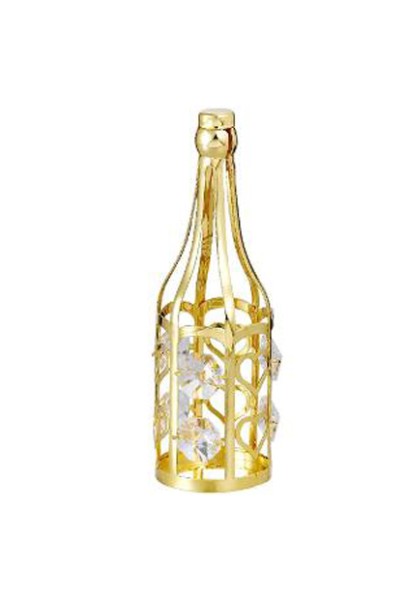 24K GOLD PLATED WINE BOTTLE 24K GOLD PLATED WINE BOTTLE